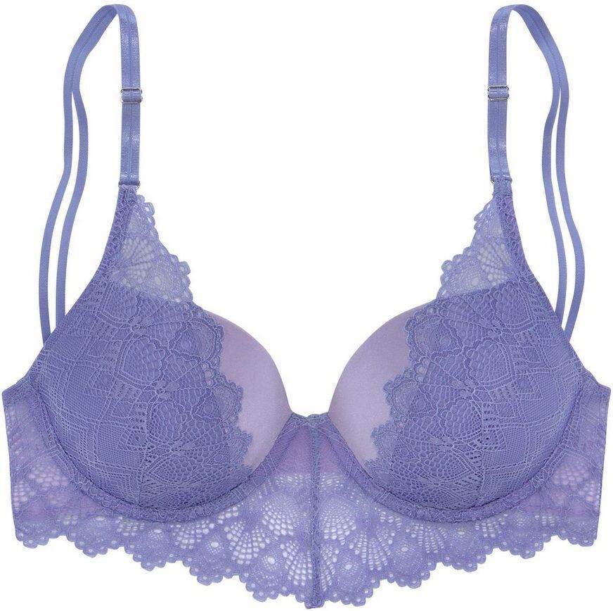 S.Oliver RED LABEL Beachwear Push-up-bh Elise van modieuze punt dessous