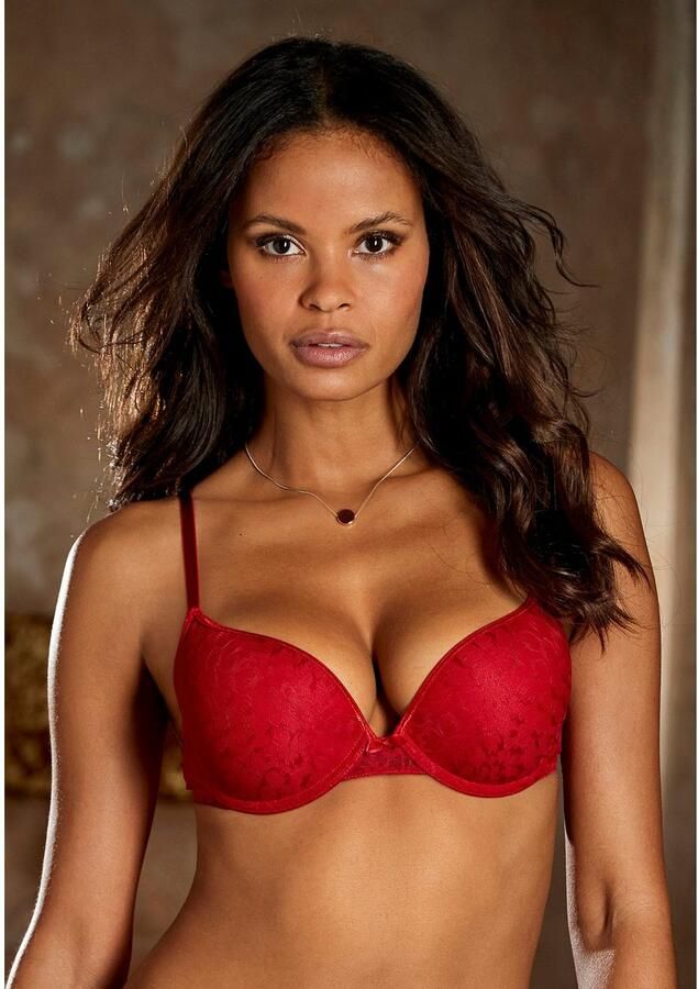 S.Oliver RED LABEL Beachwear Push-up-bh in een glanzende look sexy dessous - Foto 5