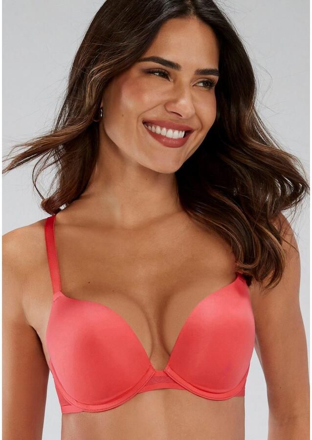 S.Oliver RED LABEL Beachwear Push-up-bh Louise met naadloos voorgevormde cups