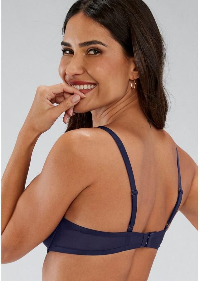 S.Oliver RED LABEL Beachwear Push-up-bh Louise met naadloos voorgevormde cups