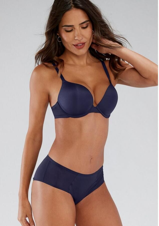 S.Oliver RED LABEL Beachwear Hipster Louise met mesh-inzetten opzij - Foto 3