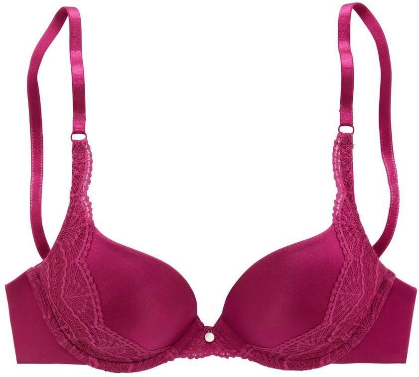 S.Oliver RED LABEL Beachwear Push-up-bh Pauline met fijne kant aan de zijkant van de cup en modieus accessoire lingerie - Foto 4