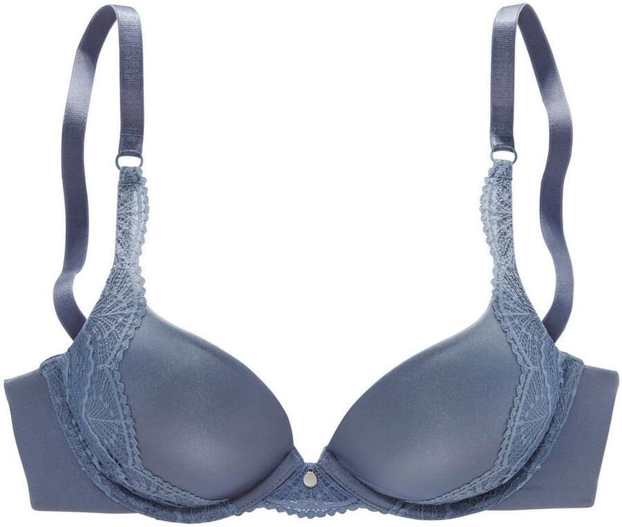 S.Oliver RED LABEL Beachwear Push-up-bh Pauline met fijne kant aan de zijkant van de cup en modieus accessoire lingerie - Foto 3