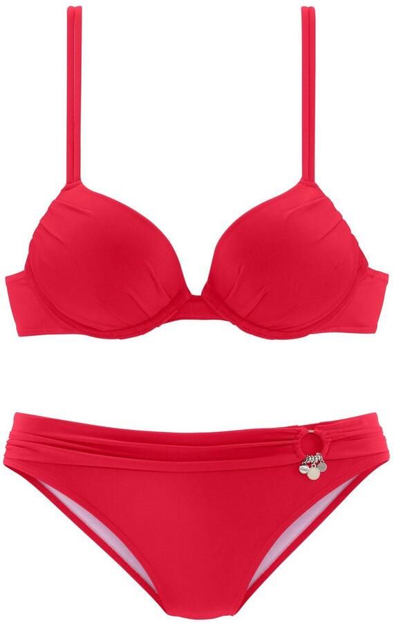 S.Oliver RED LABEL Beachwear Push-upbikini met sierring aan de broek - Foto 3
