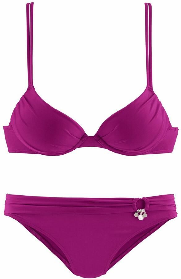 S.Oliver RED LABEL Beachwear Push-upbikini met sierring aan de broek - Foto 4