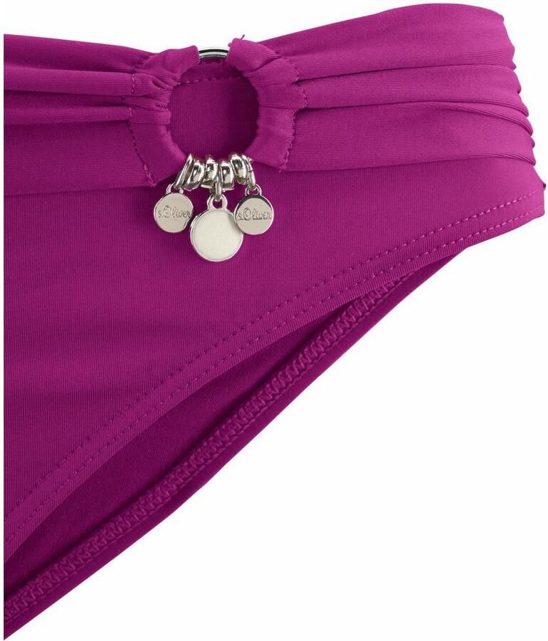 S.Oliver RED LABEL Beachwear Push-upbikini met sierring aan de broek