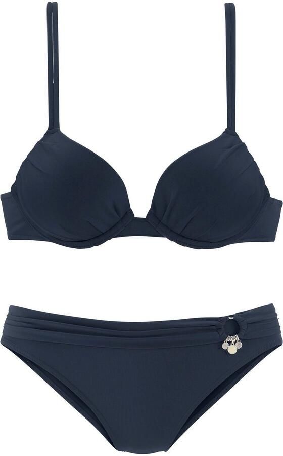 S.Oliver RED LABEL Beachwear Push-upbikini met sierring aan de broek - Foto 3