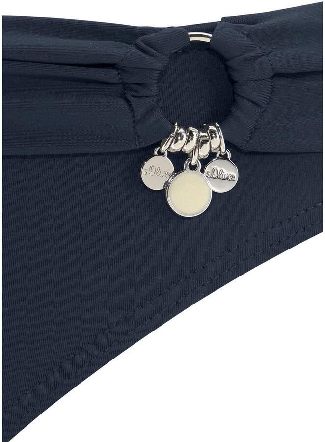 S.Oliver RED LABEL Beachwear Push-upbikini met sierring aan de broek