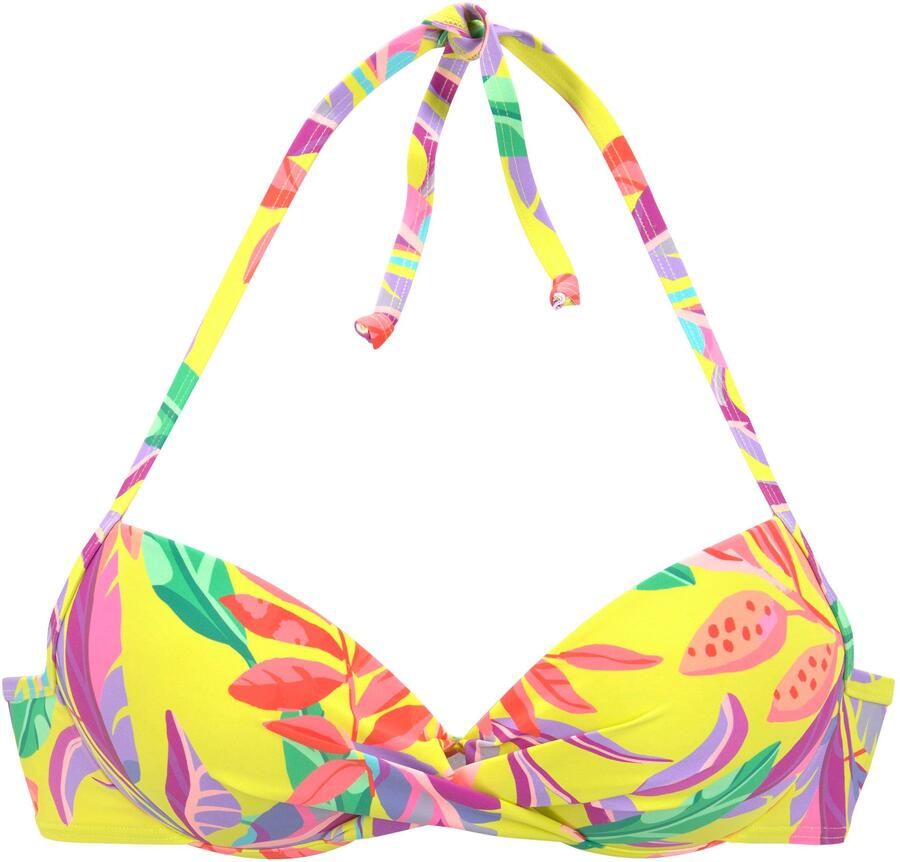 S.Oliver RED LABEL Beachwear Push-upbikinitop Mallorca in wikkellook - Foto 3