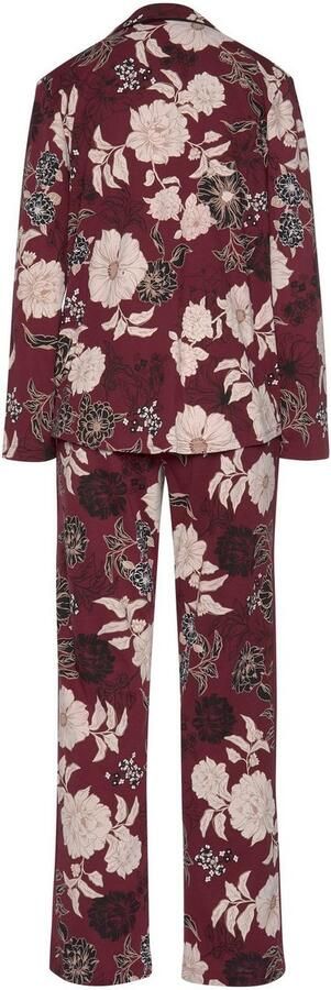 S.Oliver RED LABEL Beachwear Pyjama in klassiek model met bloemmotief (2-delig 1 stuk) - Foto 4
