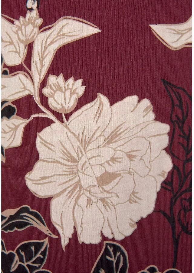 S.Oliver RED LABEL Beachwear Pyjama in klassiek model met bloemmotief (2-delig 1 stuk) - Foto 2