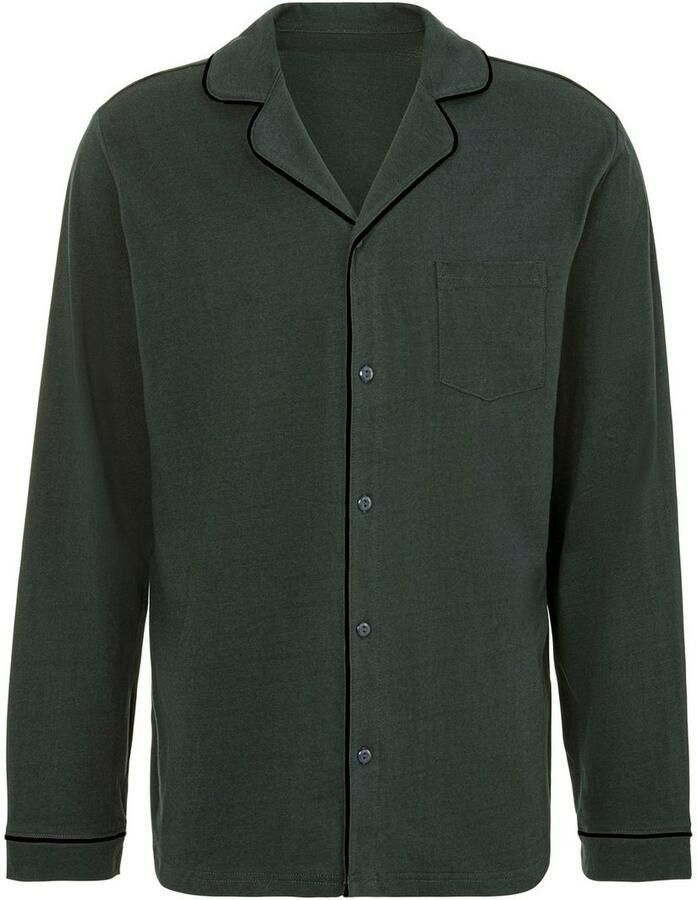 S.Oliver RED LABEL Beachwear Pyjama in klassieke snit van comfortabele jerseykwaliteit (2-delig 1 stuk)