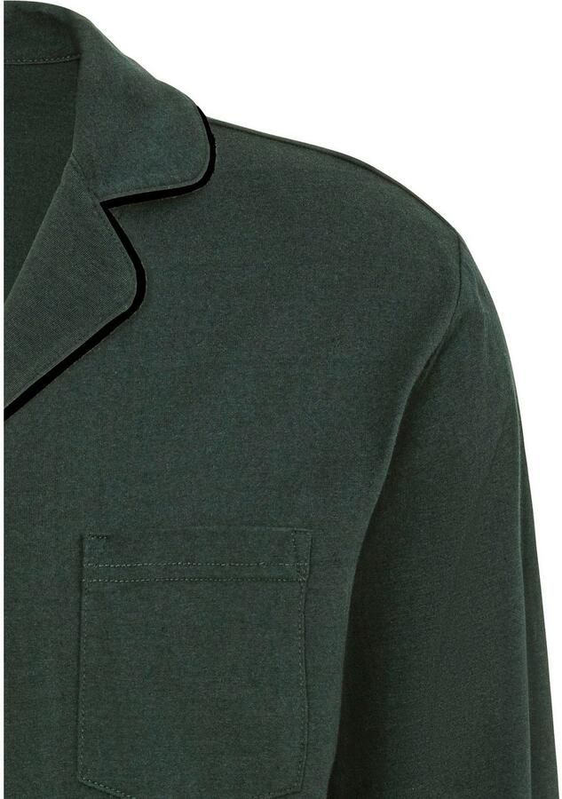 S.Oliver RED LABEL Beachwear Pyjama in klassieke snit van comfortabele jerseykwaliteit (2-delig 1 stuk) - Foto 2