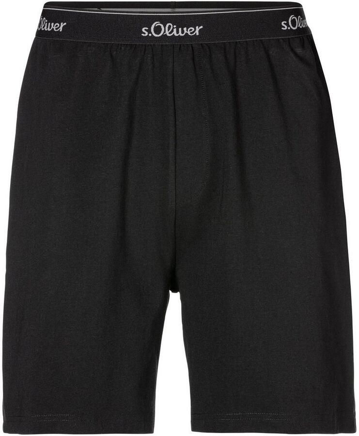 S.Oliver RED LABEL Beachwear Pyjama in melange-look met knopenrij (2-delig 1 stuk) - Foto 2