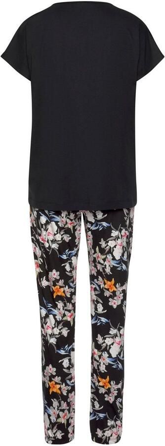 S.Oliver RED LABEL Beachwear Pyjama met bloemmotief (2-delig 1 stuk) - Foto 6