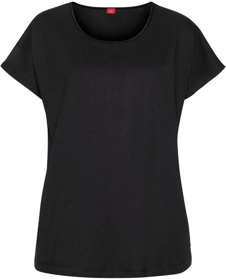 S.Oliver RED LABEL Beachwear Pyjama met bloemmotief (2-delig 1 stuk)