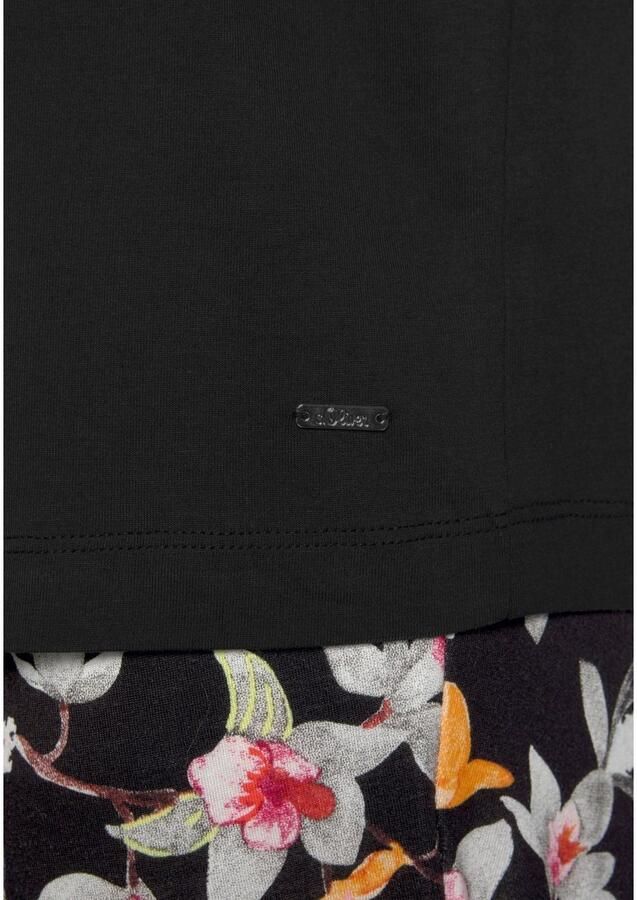 S.Oliver RED LABEL Beachwear Pyjama met bloemmotief (2-delig 1 stuk) - Foto 3