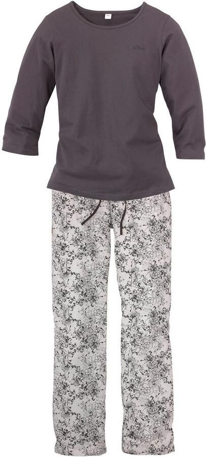 S.Oliver RED LABEL Beachwear Pyjama met fijn bloemmotief (2-delig 1 stuk) - Foto 2