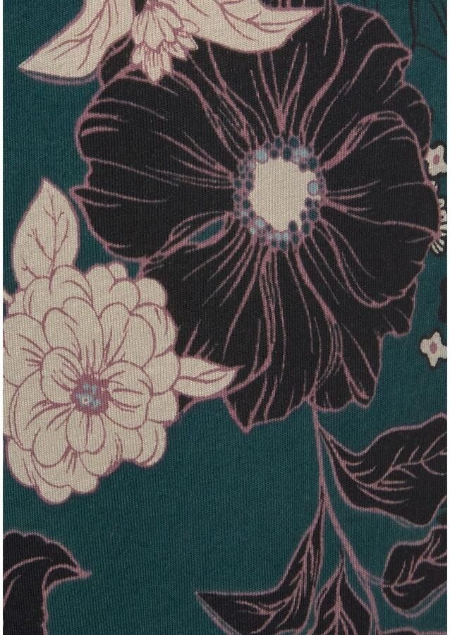 S.Oliver RED LABEL Beachwear Pyjama met gebloemde pyjamabroek (2-delig 1 stuk) - Foto 2