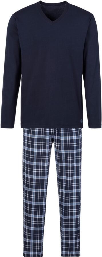 S.Oliver RED LABEL Beachwear Pyjama met geruite broek (2-delig 1 stuk) - Foto 4