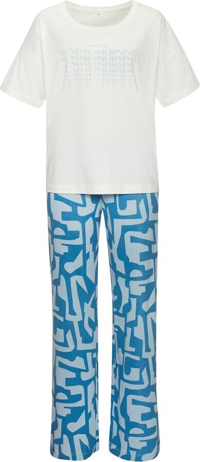 S.Oliver RED LABEL Beachwear Pyjama met grafische print (2-delig) - Foto 5