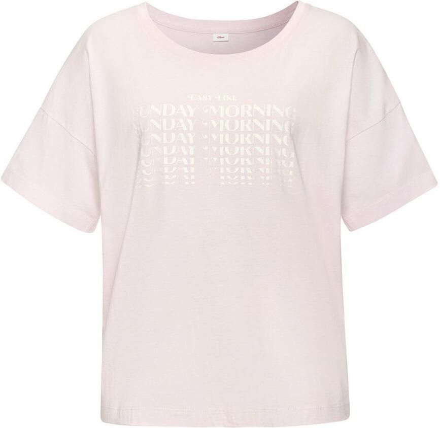 S.Oliver RED LABEL Beachwear Pyjama met grafische print (2-delig)