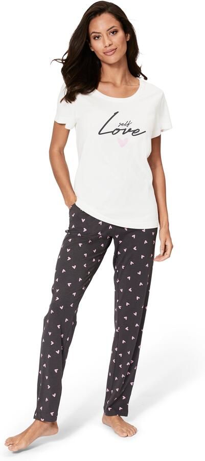 S.Oliver RED LABEL Beachwear Pyjama met hartjesprint (2-delig) - Foto 10