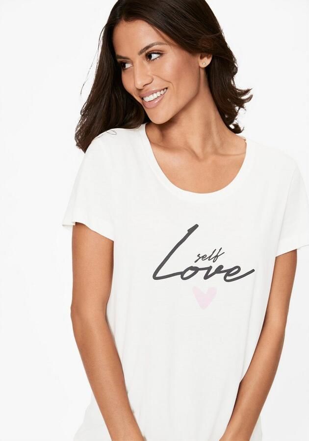 S.Oliver RED LABEL Beachwear Pyjama met hartjesprint (2-delig) - Foto 4