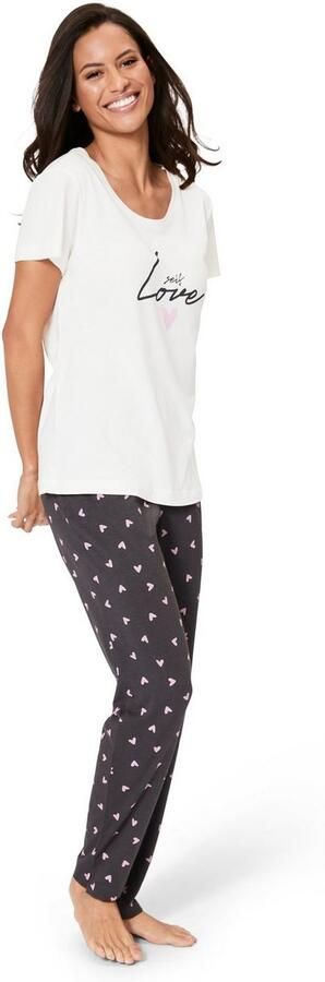 S.Oliver RED LABEL Beachwear Pyjama met hartjesprint (2-delig) - Foto 9