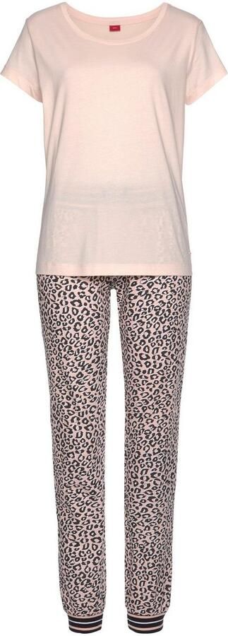 S.Oliver RED LABEL Beachwear Pyjama met luipaardprint (2-delig 1 stuk) - Foto 4