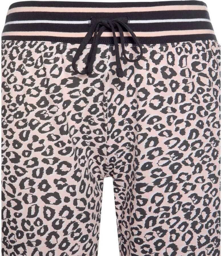 S.Oliver RED LABEL Beachwear Pyjama met luipaardprint (2-delig 1 stuk)