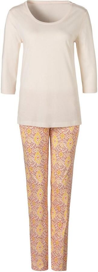 S.Oliver RED LABEL Beachwear Pyjama ornamentprint met 3 4-mouwen (2-delig 1 stuk) - Foto 6