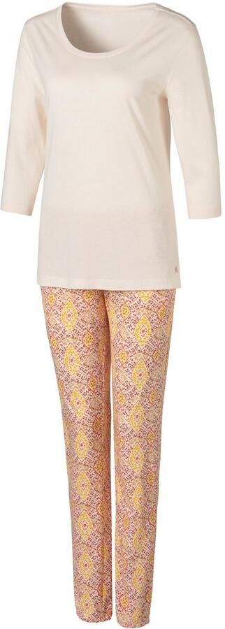 S.Oliver RED LABEL Beachwear Pyjama ornamentprint met 3 4-mouwen (2-delig 1 stuk) - Foto 7