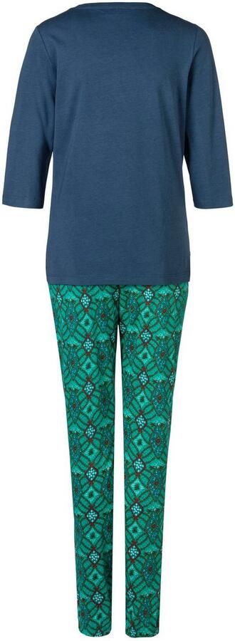 S.Oliver RED LABEL Beachwear Pyjama ornamentprint met 3 4-mouwen (2-delig 1 stuk) - Foto 4