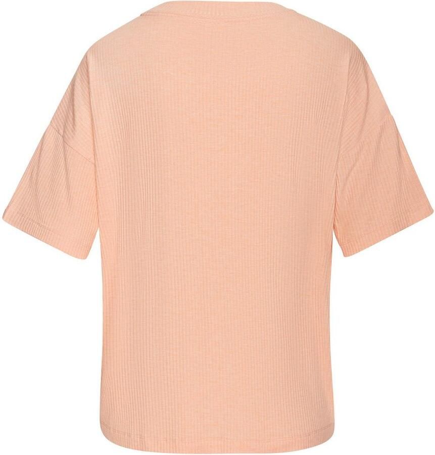 S.Oliver RED LABEL Beachwear Pyjama top elastisch ribmateriaal