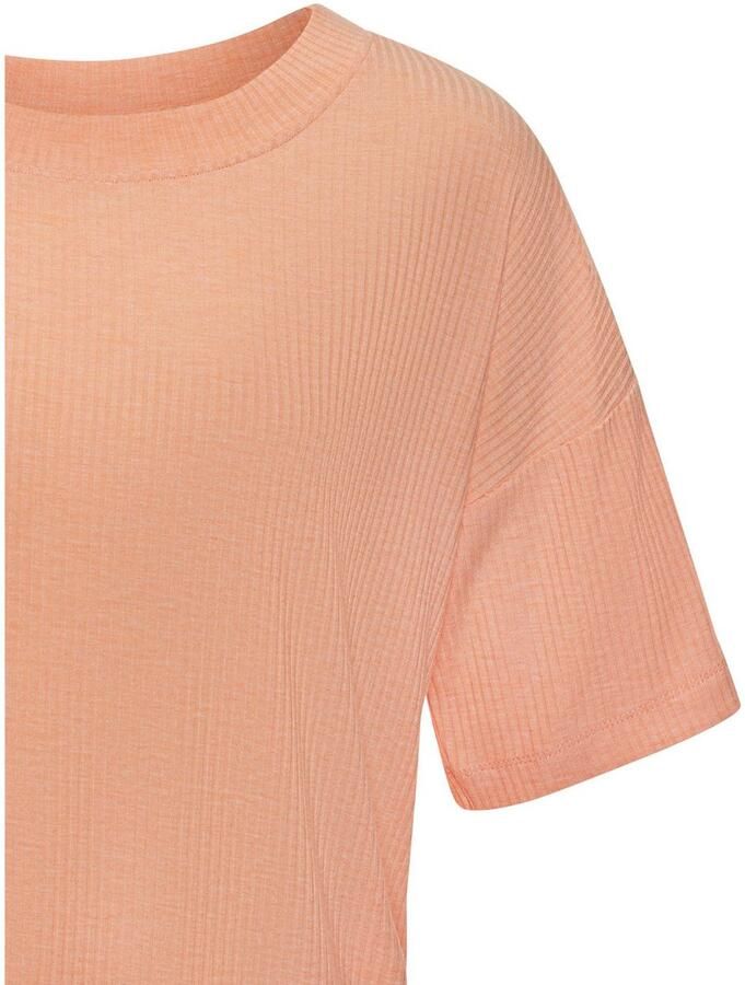 S.Oliver RED LABEL Beachwear Pyjama top elastisch ribmateriaal - Foto 2