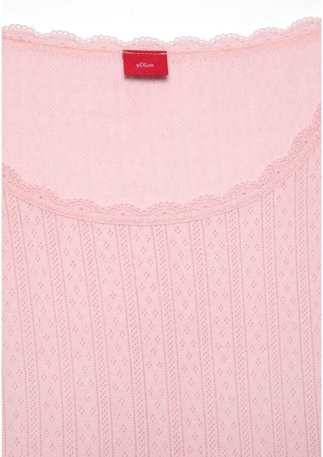 S.Oliver RED LABEL Beachwear Pyjama top in ajourbreisel - Foto 3