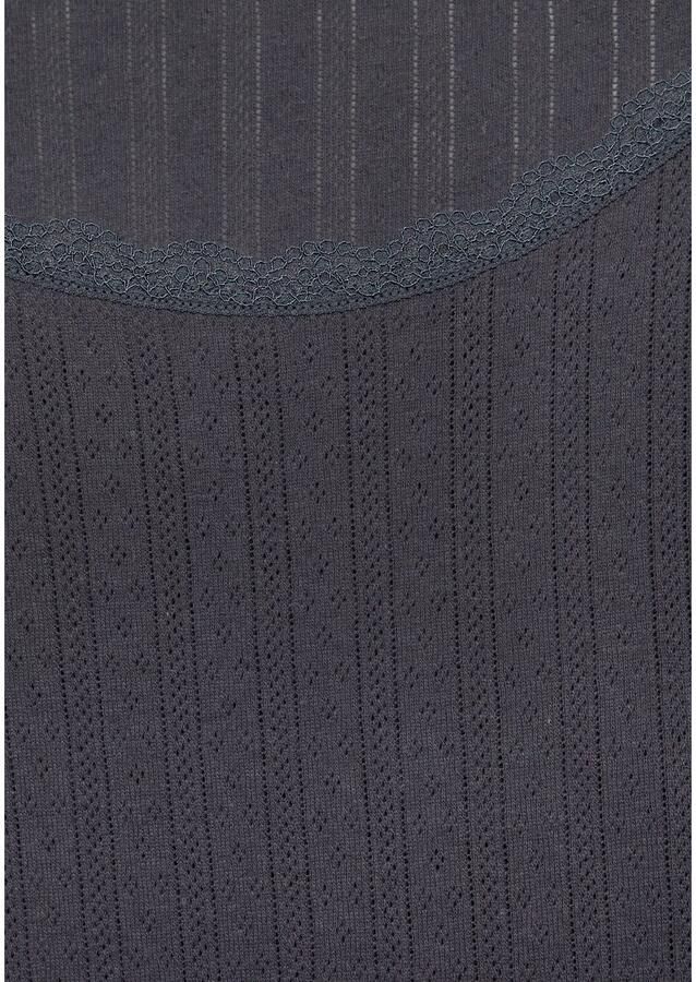 S.Oliver RED LABEL Beachwear Pyjama top in ajourbreisel - Foto 4