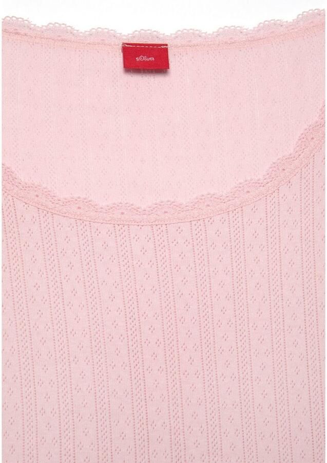 S.Oliver RED LABEL Beachwear Pyjama top in ajourbreisel - Foto 6