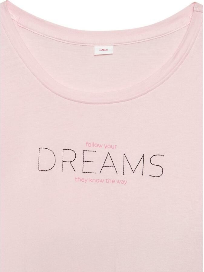 S.Oliver RED LABEL Beachwear Pyjama top met frontprint - Foto 2