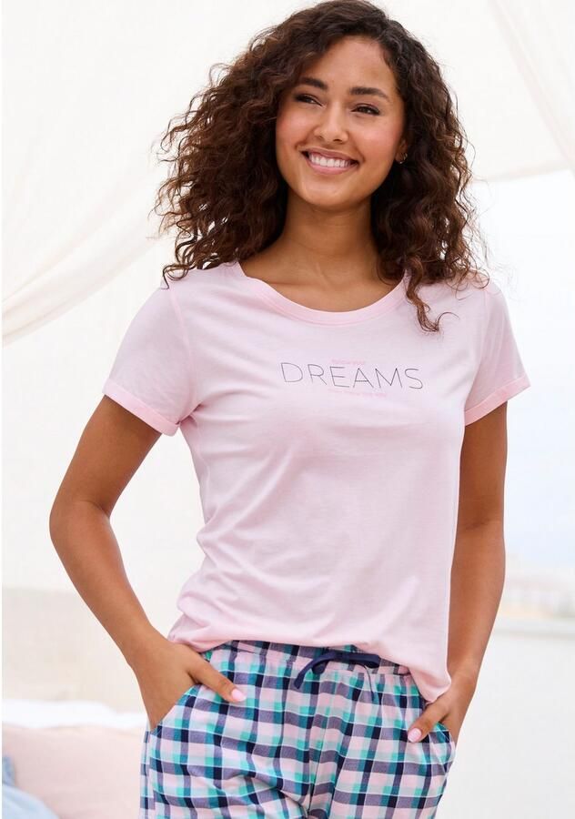 S.Oliver RED LABEL Beachwear Pyjama top met frontprint - Foto 3