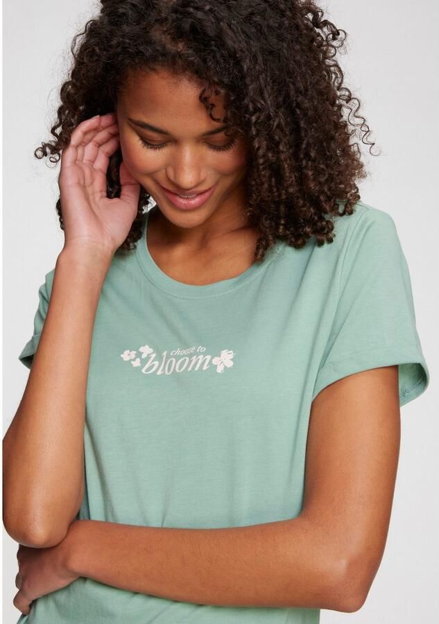 S.Oliver RED LABEL Beachwear Pyjama top Met kleine frontprint - Foto 10