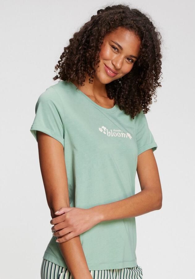 S.Oliver RED LABEL Beachwear Pyjama top Met kleine frontprint - Foto 6