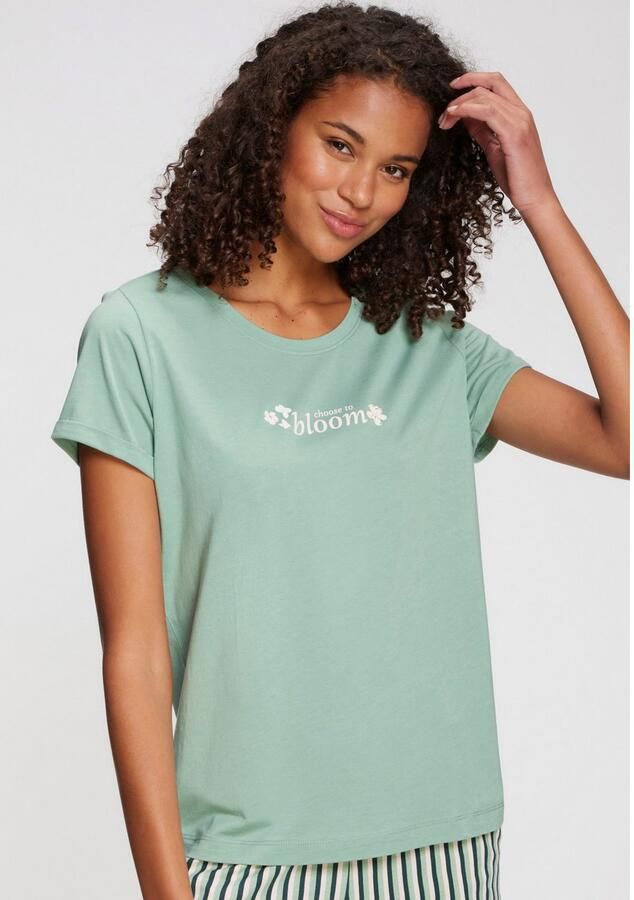 S.Oliver RED LABEL Beachwear Pyjama top Met kleine frontprint - Foto 5