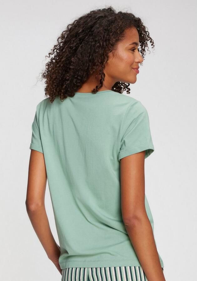 S.Oliver RED LABEL Beachwear Pyjama top Met kleine frontprint - Foto 9