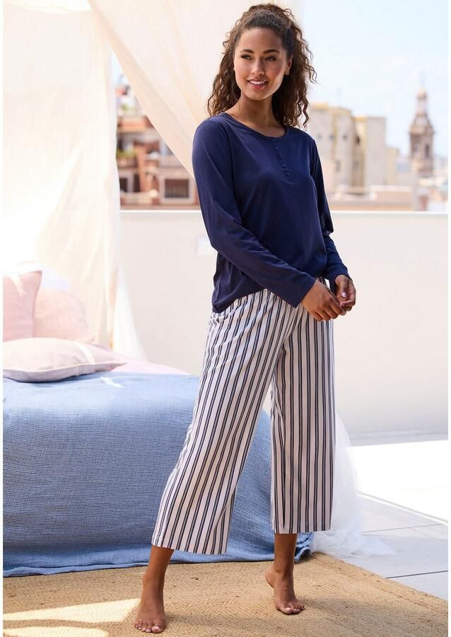 S.Oliver RED LABEL Beachwear Pyjama top met knoopsluiting - Foto 3