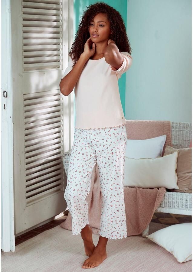 S.Oliver RED LABEL Beachwear Pyjama top met pofmouwen - Foto 3