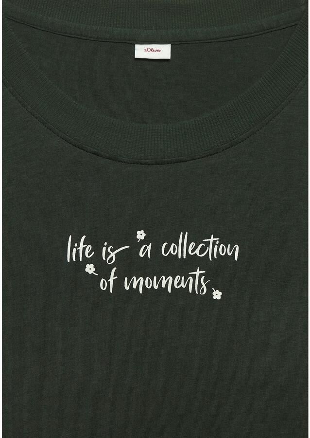 S.Oliver RED LABEL Beachwear Pyjama top met schattige frontprint - Foto 4