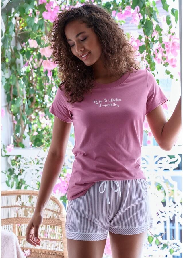 S.Oliver RED LABEL Beachwear Pyjama top met schattige frontprint - Foto 2