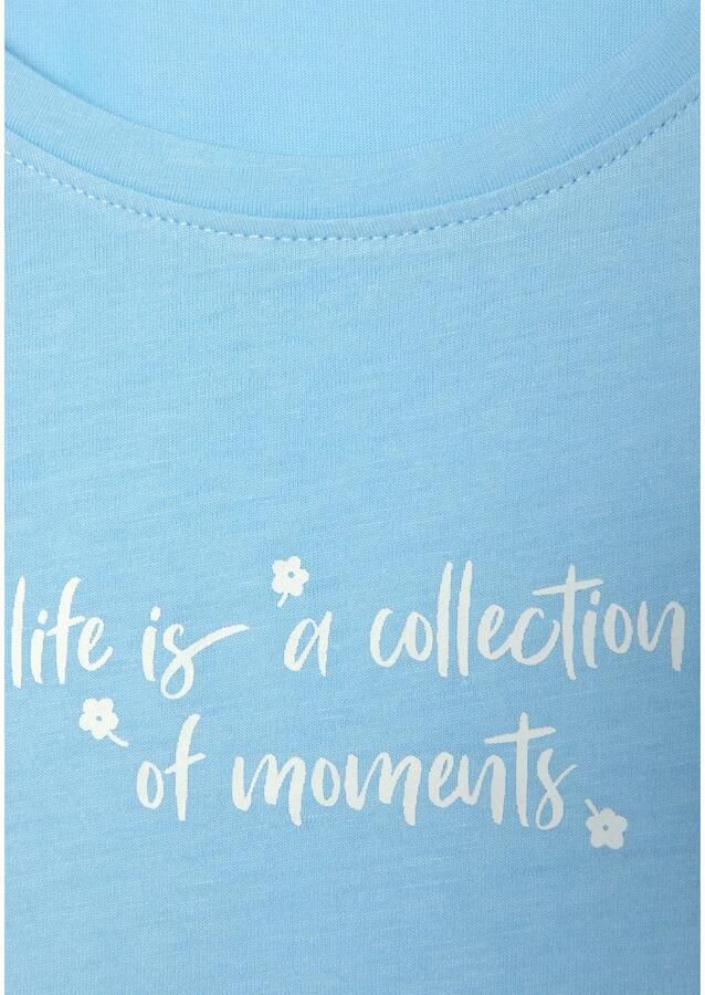 S.Oliver RED LABEL Shirt met lange mouwen en statementprint model 'Everyday' - Foto 3